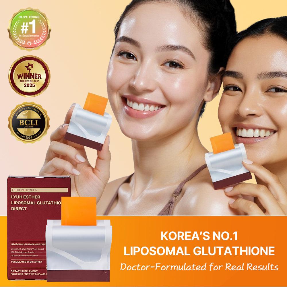 ESTHER FORMULA Liposomal Glutathione Direct Strips (30 ct)