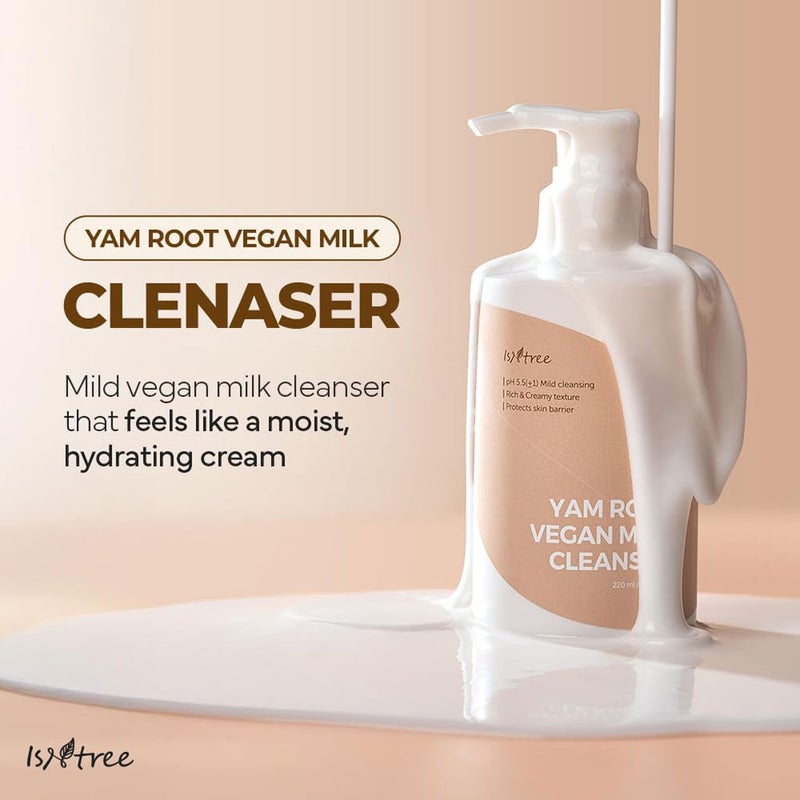 Isntree Yam Root Vegan Milk Cleanser 220ml