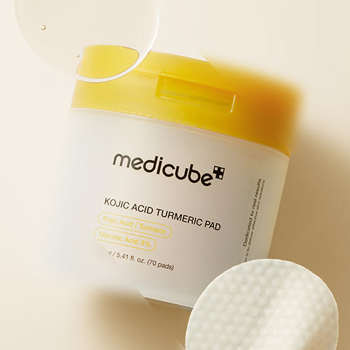 MEDICUBE Kojic Acid Turmeric Pad - 160ml (70 Pads)