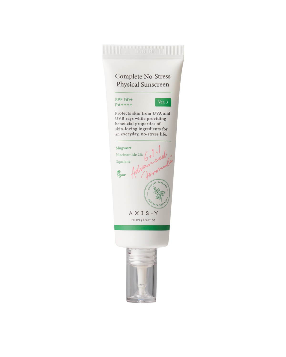 AXIS-Y Complete No-Stress Physical Sunscreen V.3 - 50ml