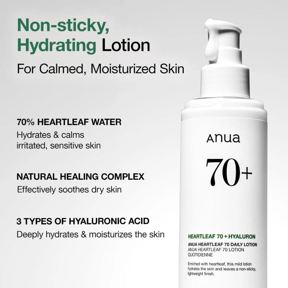 ANUA Heartleaf 70 Daily Lotion - 200ml