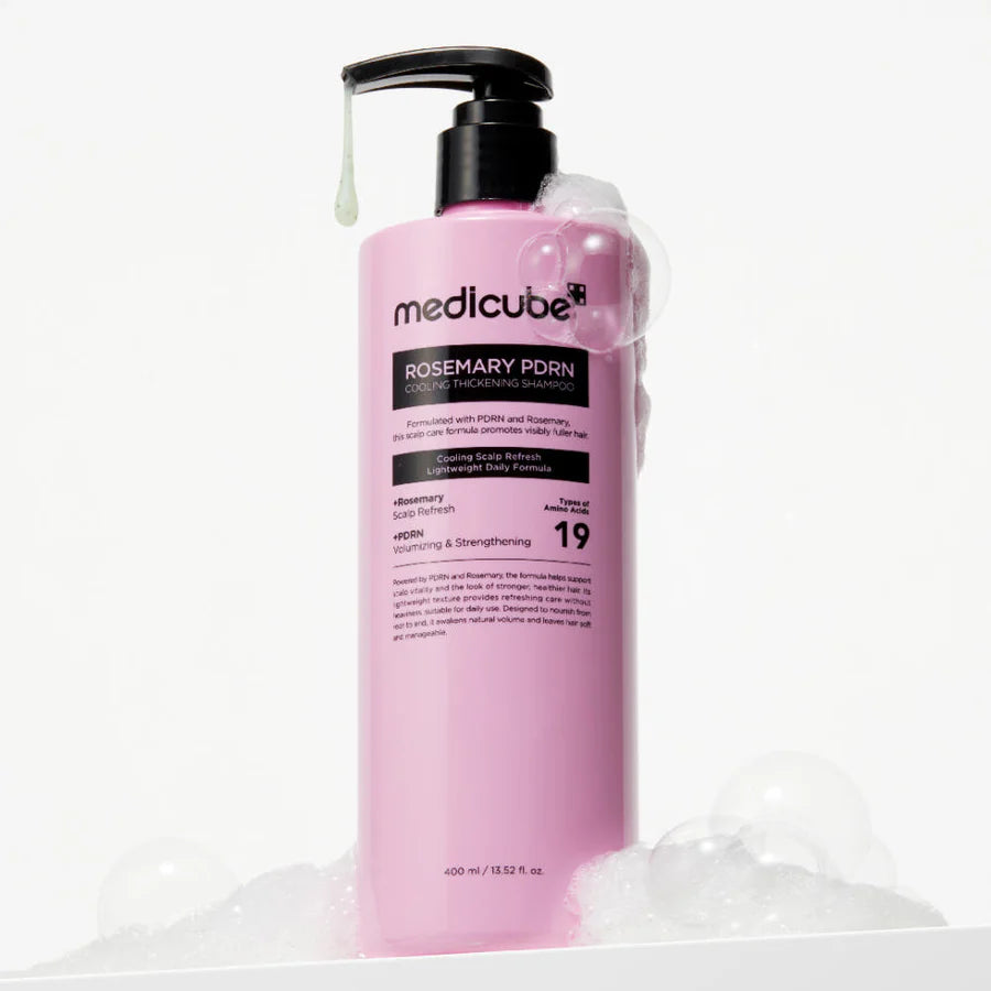 MEDICUBE Rosemary PDRN Cooling Thickening Shampoo 400ml