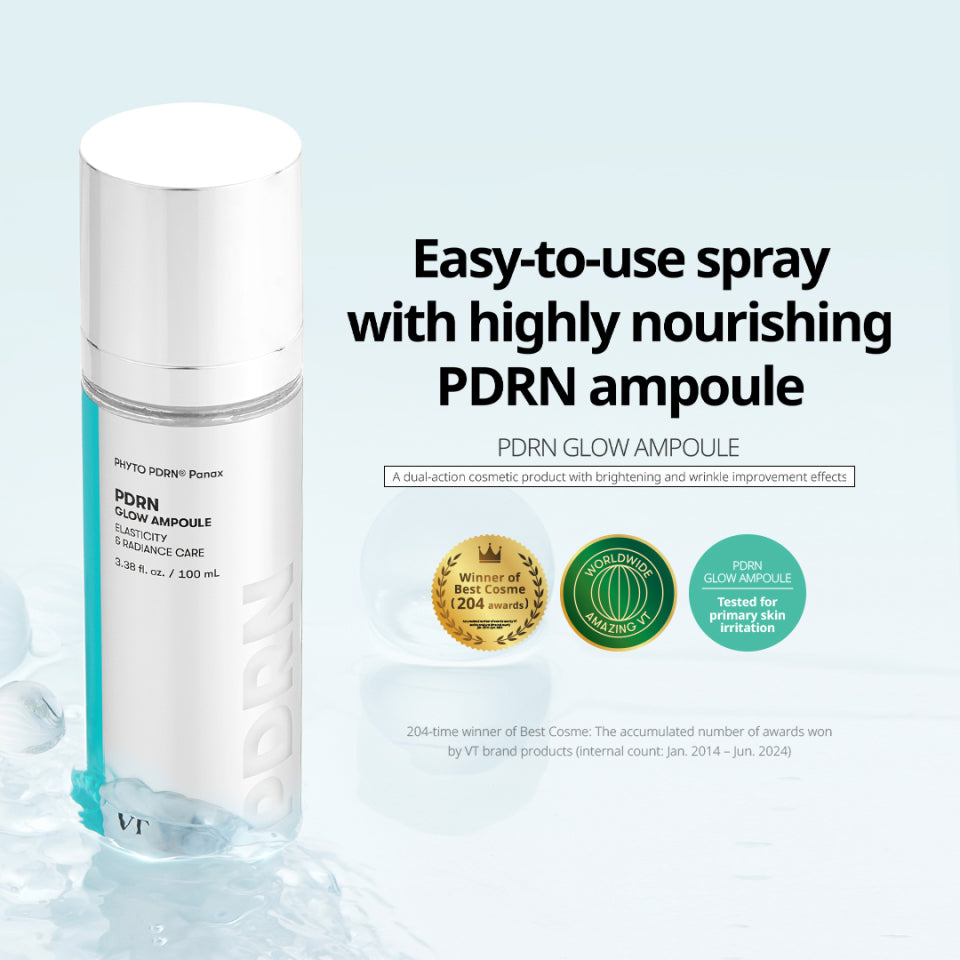 VT Cosmetics PDRN Glow Ampoule 100ml