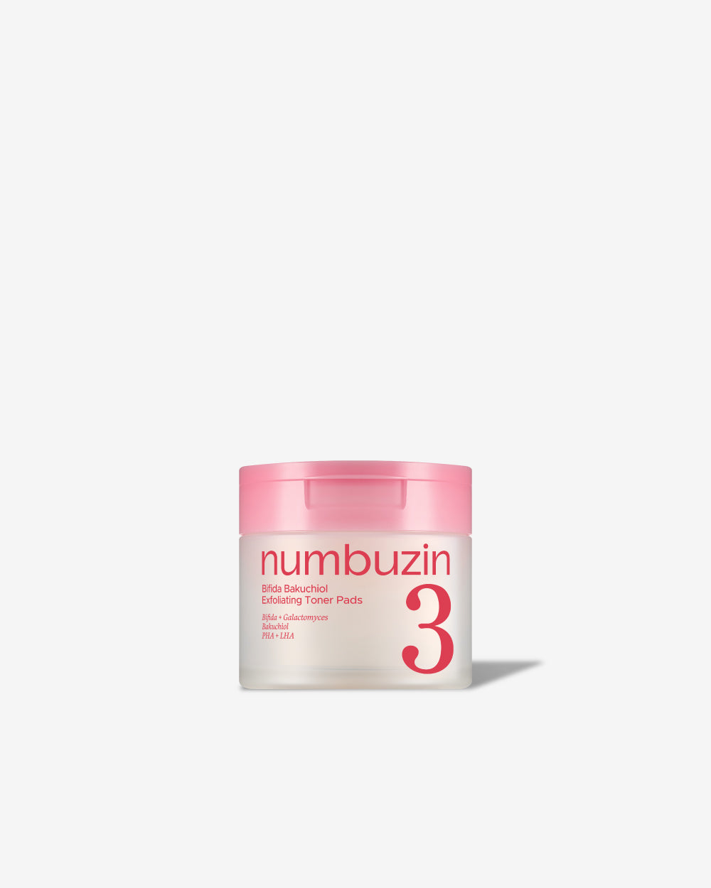 Numbuzin No.3 Bifida Bakuchiol Exfoliating Toner Pads (70 Pads)