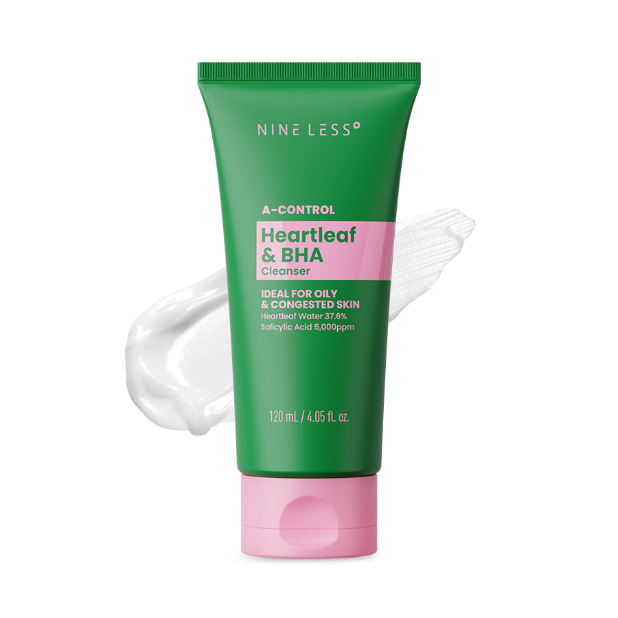 NINELESS A-Control Heartleaf & BHA Cleanser - 120ml
