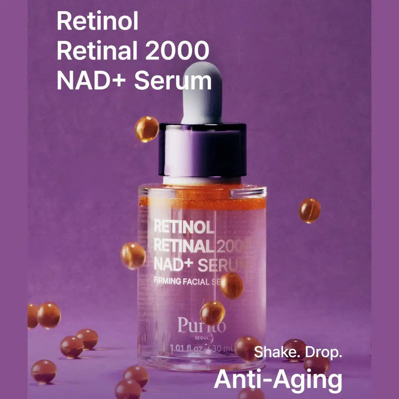 PURITO Seoul Retinol Retinal 2000 NAD+ Serum 30ml