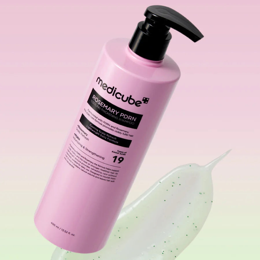 MEDICUBE Rosemary PDRN Cooling Thickening Shampoo 400ml