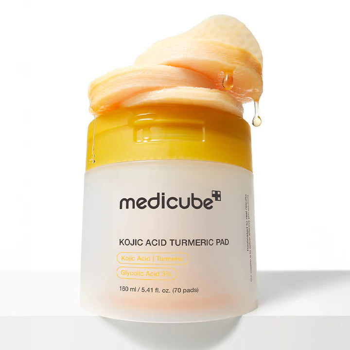 MEDICUBE Kojic Acid Turmeric Pad - 160ml (70 Pads)