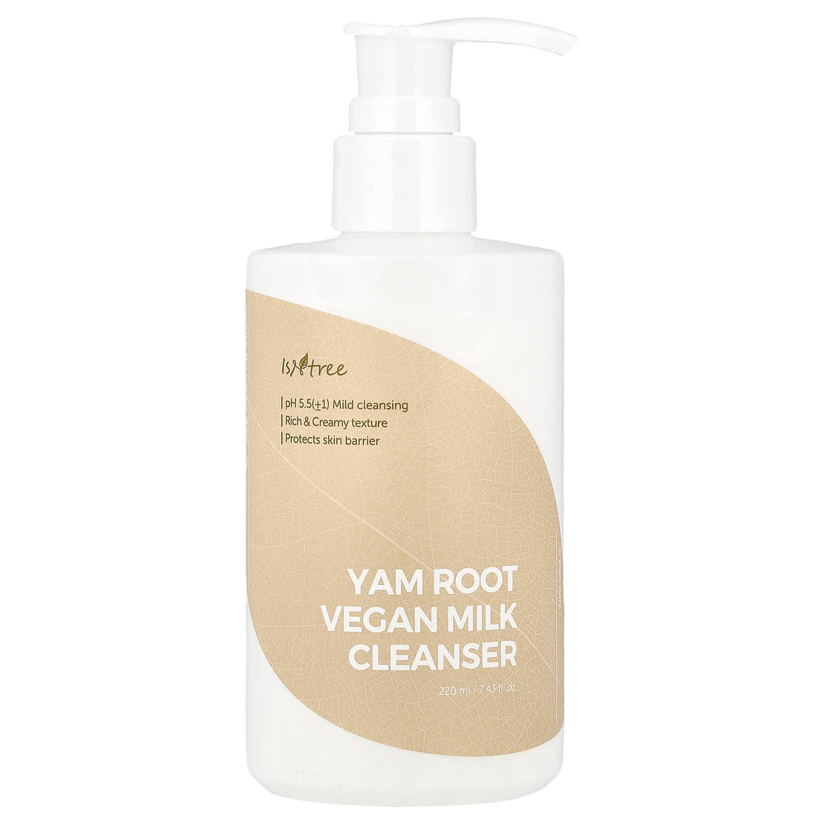 Isntree Yam Root Vegan Milk Cleanser 220ml
