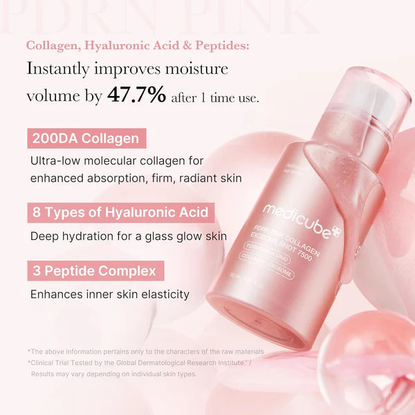 MEDICUBE PDRN Pink Collagen Exosome Shot Serum 2000 30ml
