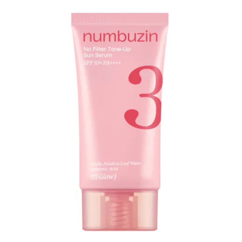 Numbuzin No.3 No Filter Tone-Up Sun Serum 02 Glow - 50ml