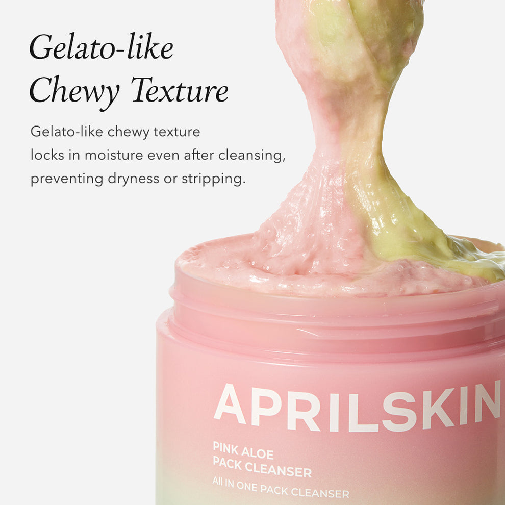 APRILSKIN Pink Aloe Pack Cleanser - 120g