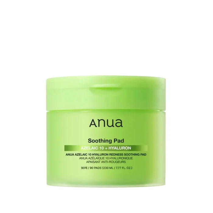 ANUA Azelaic 10 Hyaluron Redness Soothing Pad - 90 Pads