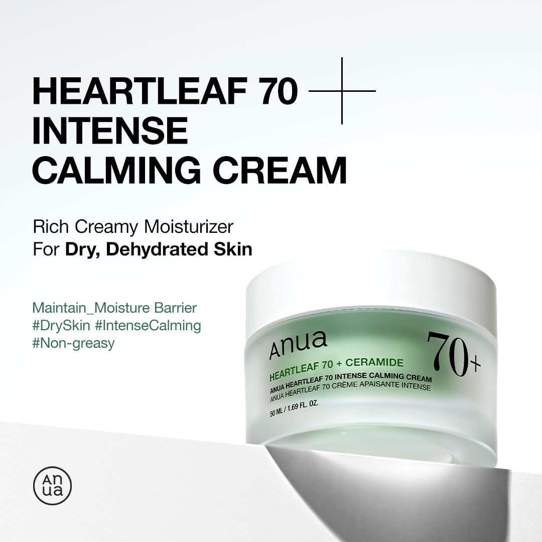 Anua Heartleaf 70% Intense Calming Cream - 50ml