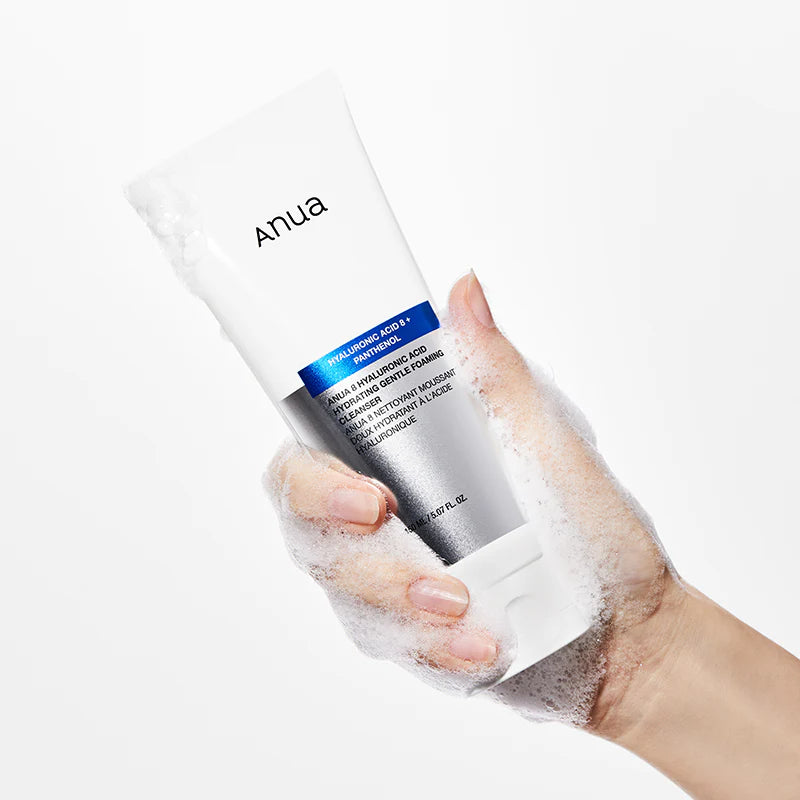ANUA 8 Hyaluronic Acid Hydrating Gentle Foaming Cleanser - 150ml
