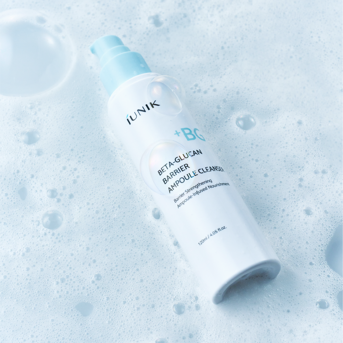iUNIK Beta-Glucan Barrier Ampoule Cleanser - 120ml