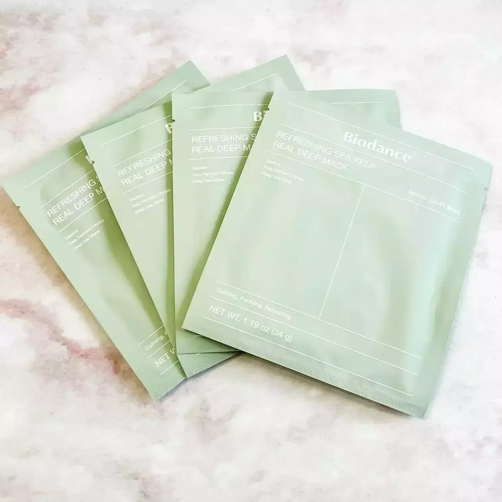 BIODANCE Refreshing Sea Kelp Real Deep Mask (4 pcs)