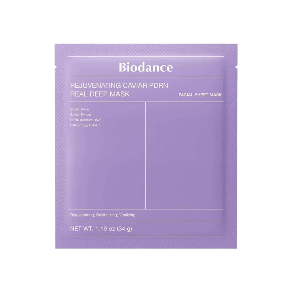 BIODANCE Rejuvenating Caviar PDRN Real Deep Mask (4 pcs)