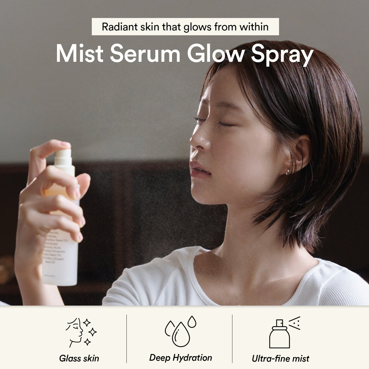 ABIB Jericho Rose Mist Serum Glow Spray - 100ml