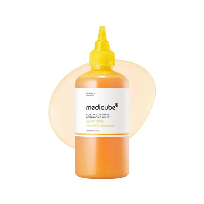MEDICUBE Kojic Acid Turmeric Resurfacing Toner - 250ml