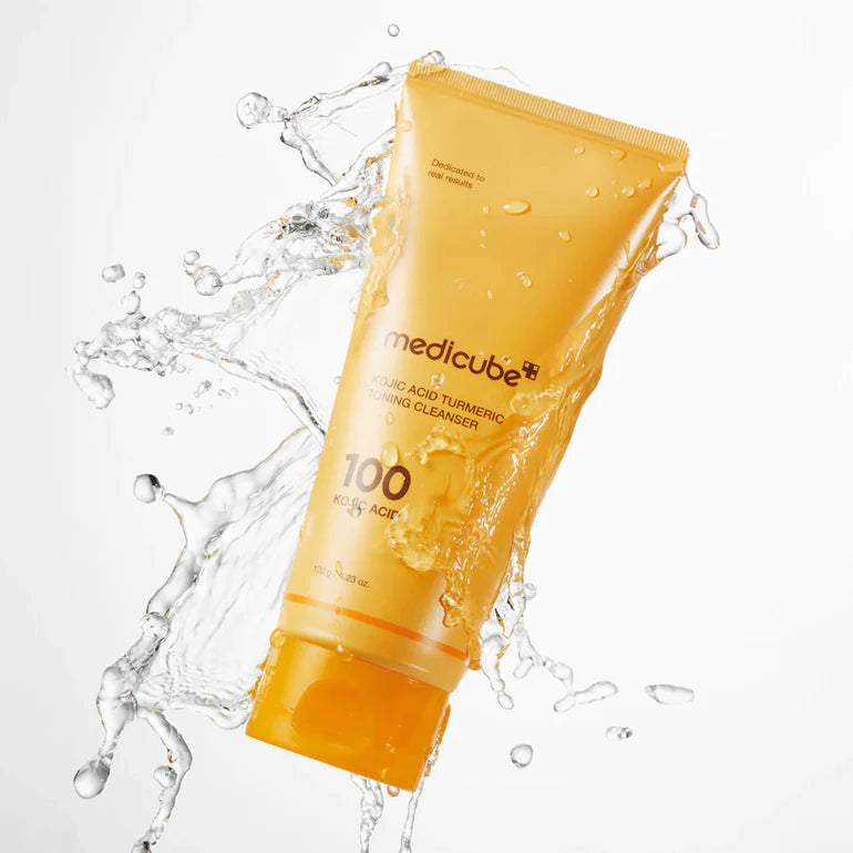 MEDICUBE Kojic Acid Turmeric Toning Cleanser - 120g