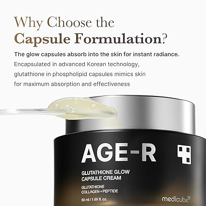 MEDICUBE Age-R Glutathione Glow Capsule Cream 50ml