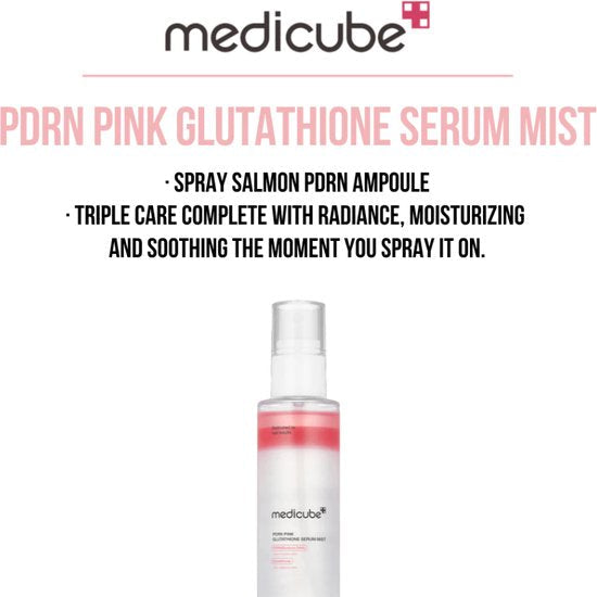 MEDICUBE PDRN Pink Glutathione Serum Mist 100ml