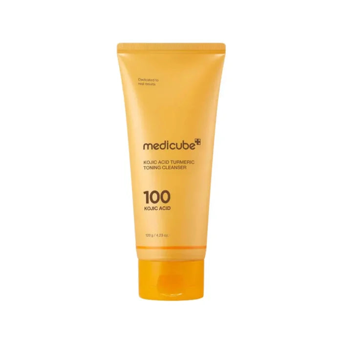 MEDICUBE Kojic Acid Turmeric Toning Cleanser - 120g