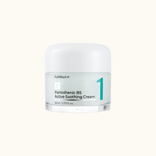 Numbuzin No.1 Pantothenic B5 Active Soothing Cream - 80ml