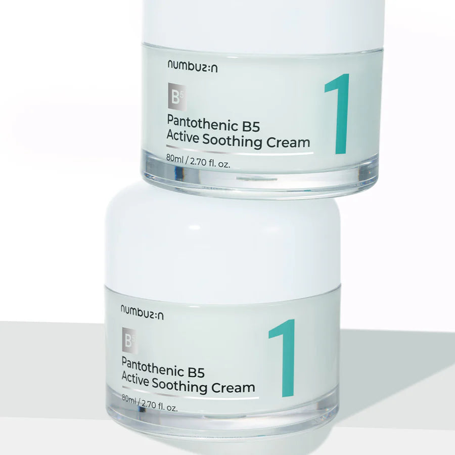 Numbuzin No.1 Pantothenic B5 Active Soothing Cream - 80ml