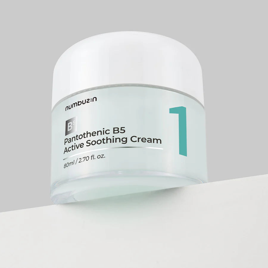 Numbuzin No.1 Pantothenic B5 Active Soothing Cream - 80ml