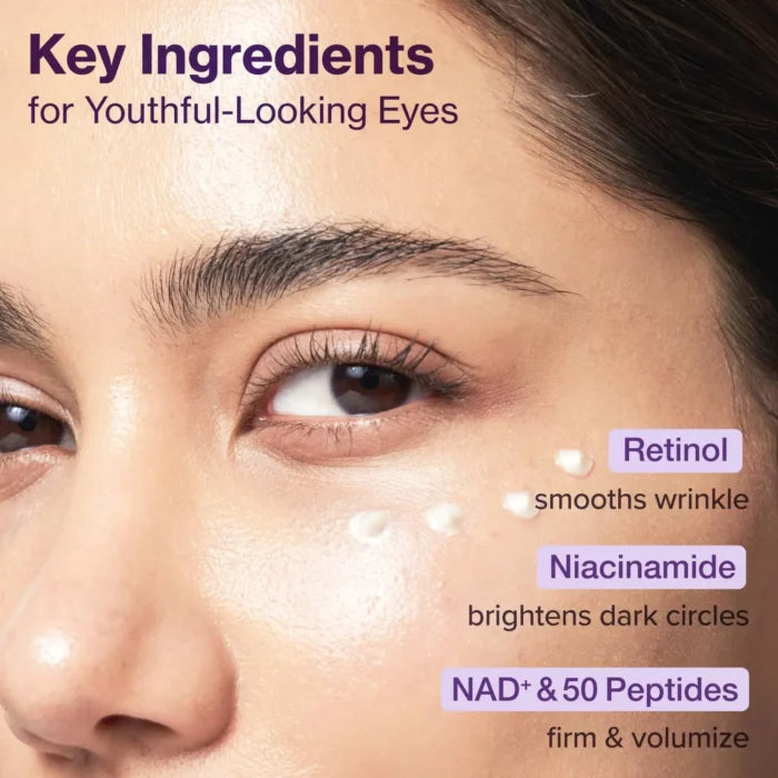 Numbuzin No.9 NAD+ Retinal Volumetox Eye Cream 20ml