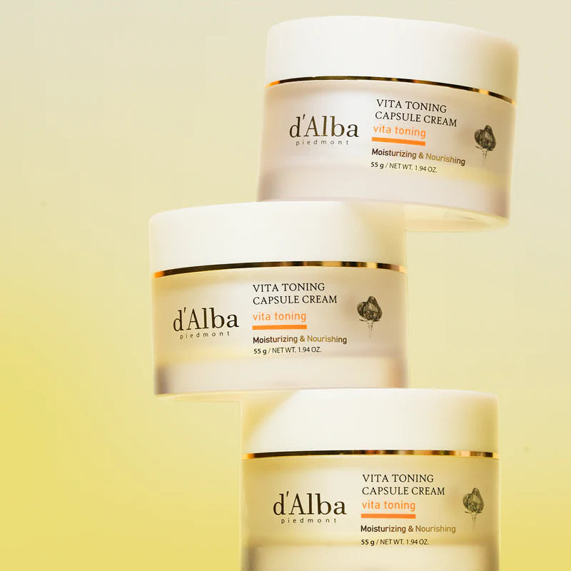 D'ALBA Vita Toning Capsule Cream - 55g