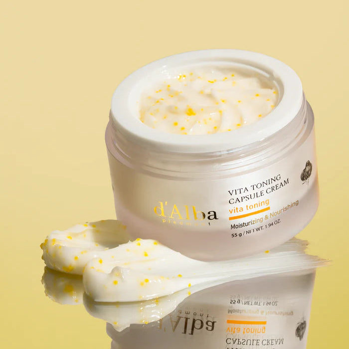 D'ALBA Vita Toning Capsule Cream - 55g