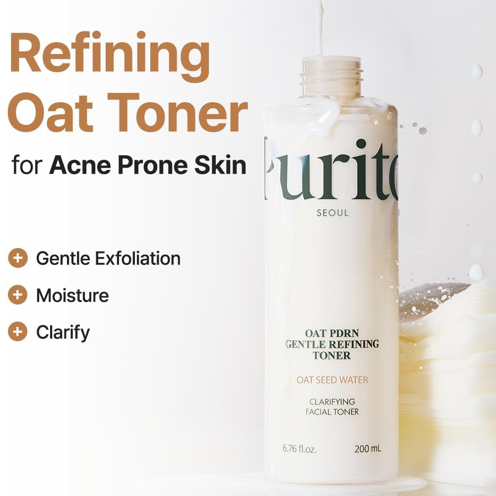 PURITO Oat PDRN Gentle Refining Toner 200ml