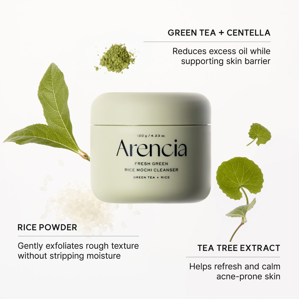 ARENCIA Fresh Green Rice Mochi Cleanser - 120g