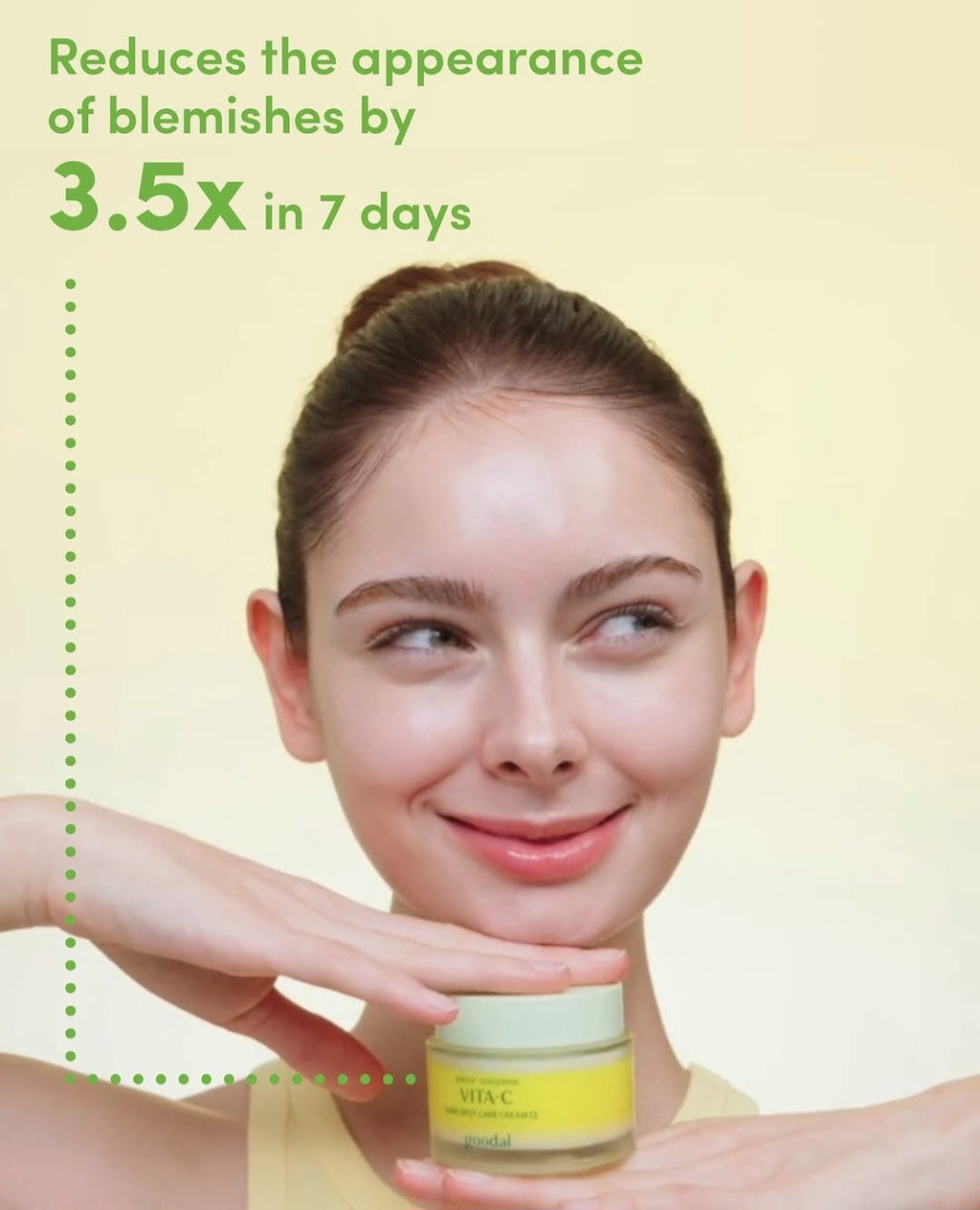 GOODAL Green Tangerine Vita C Dark Spot Care Alpha Cream - 50ml