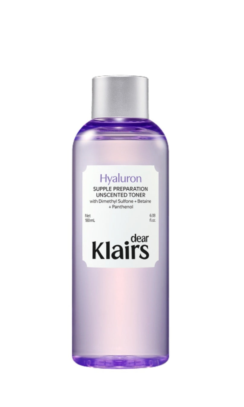 DEAR, KLAIRS Supple Preparation Unscented Toner - 180ml (Pre-order)