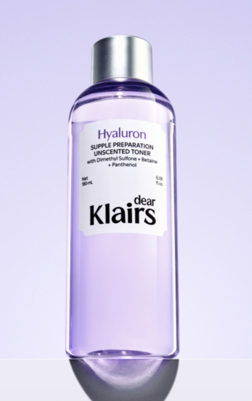 DEAR, KLAIRS Supple Preparation Unscented Toner - 180ml (Pre-order)