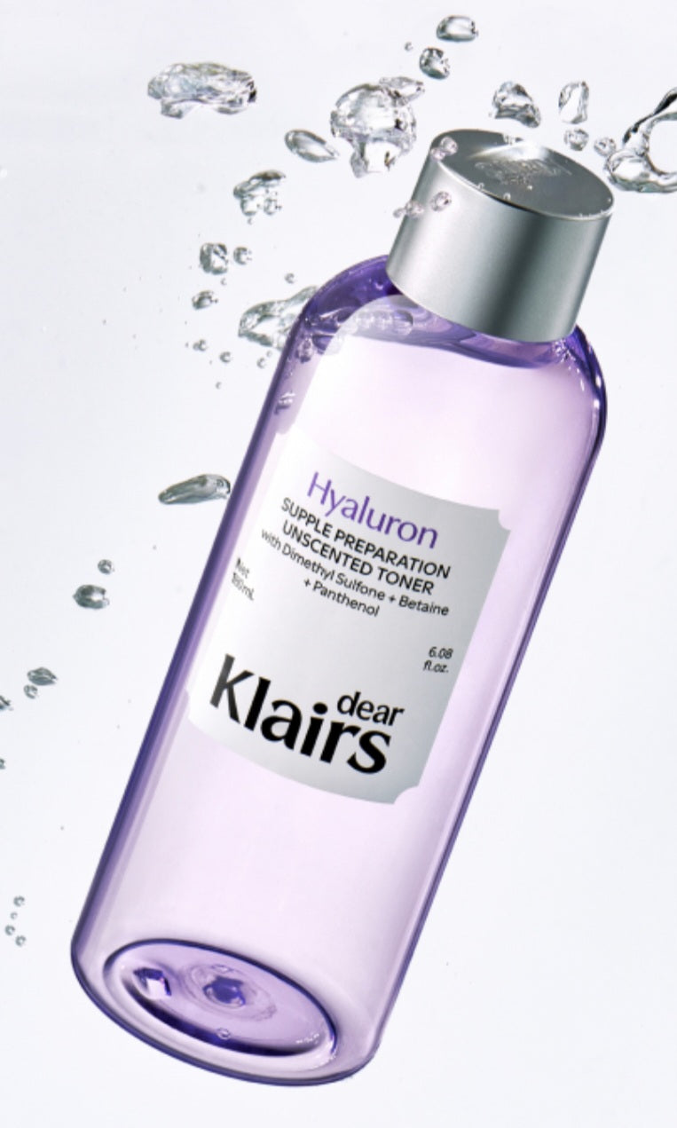 DEAR, KLAIRS Supple Preparation Unscented Toner - 180ml (Pre-order)