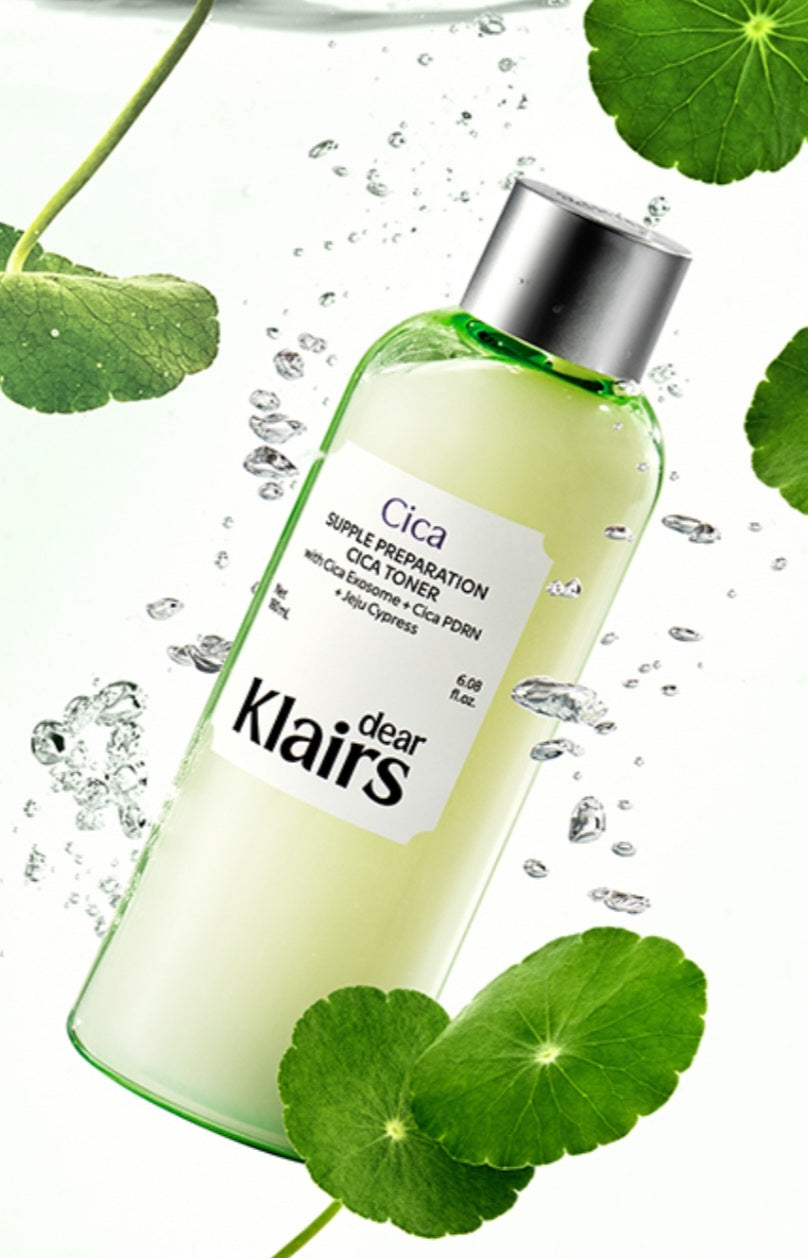 DEAR, KLAIRS Supple Preparation Cica Toner - 180ml (Pre-order)