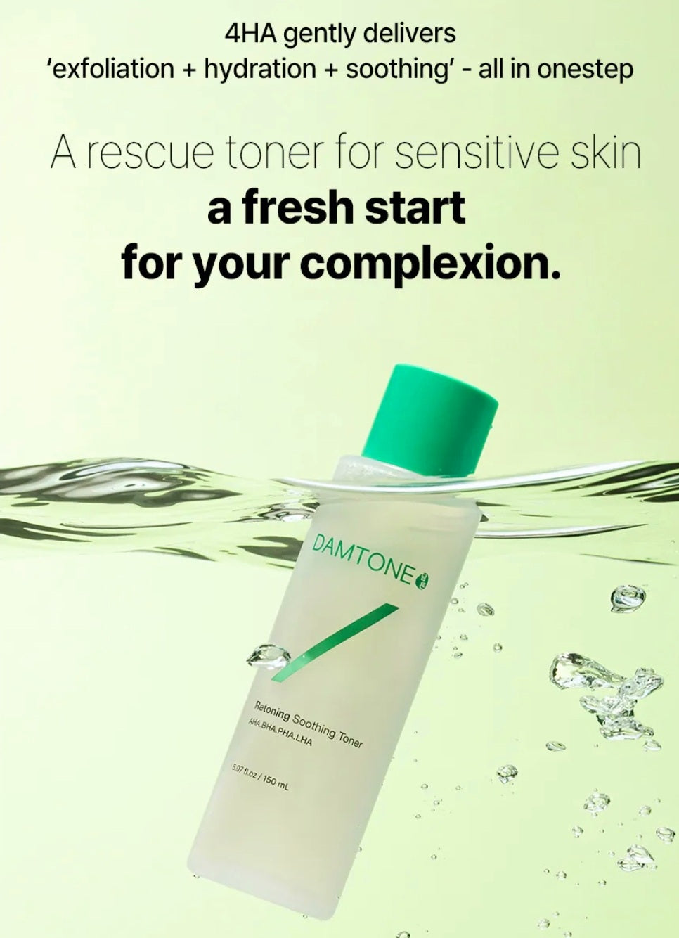 DAMTONE Retoning Soothing Toner 150ml