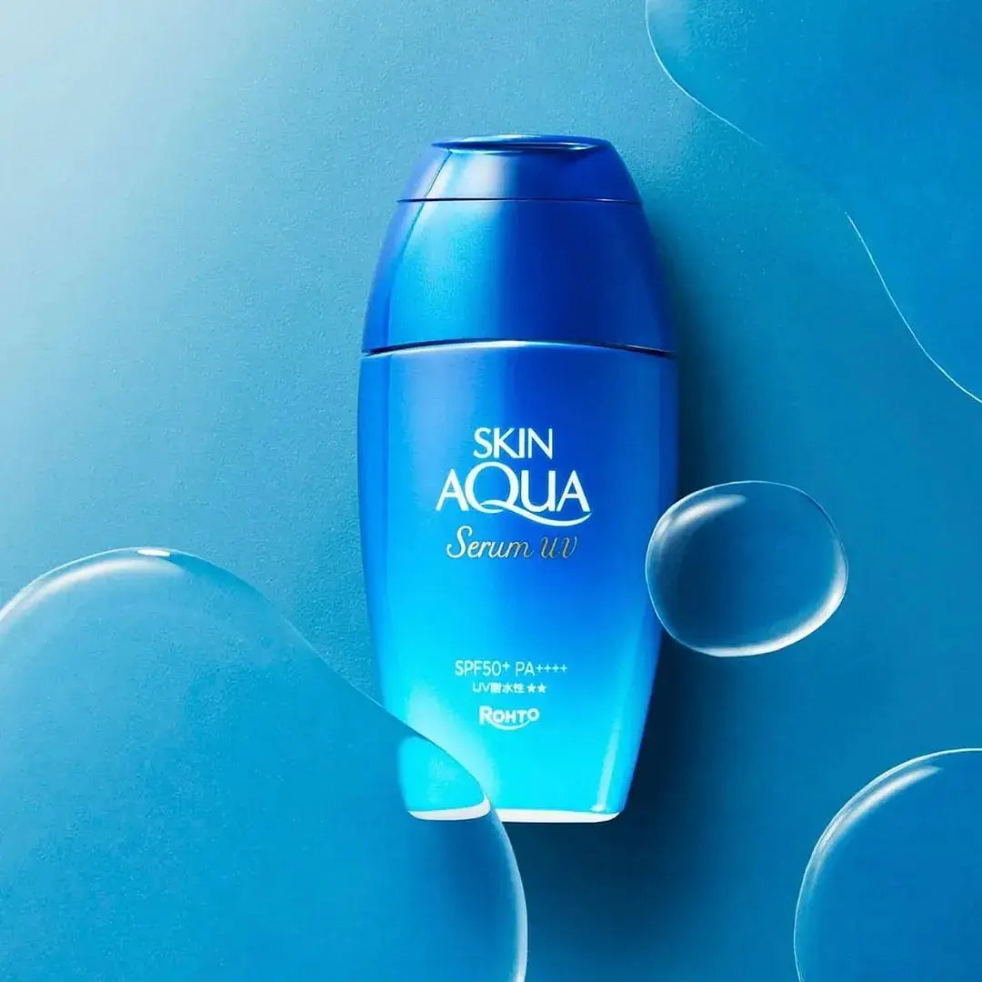 Rohto Mentholatum Skin Aqua Hyaluronic Serum UV Sunscreen Gel SPF 50+ PA++++ 70g