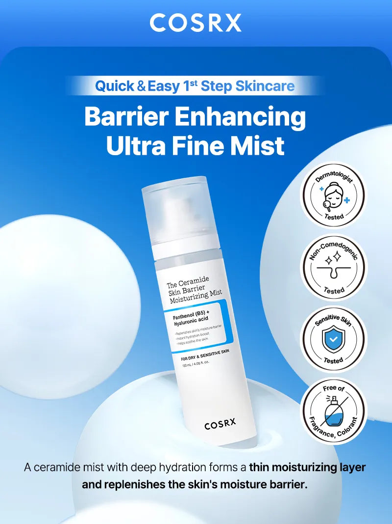 COSRX The Ceramide Skin Barrier Moisturizing Mist 120ml