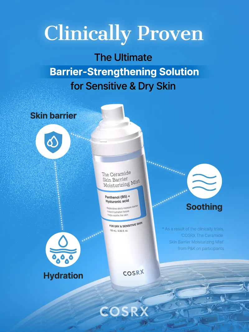 COSRX The Ceramide Skin Barrier Moisturizing Mist 120ml