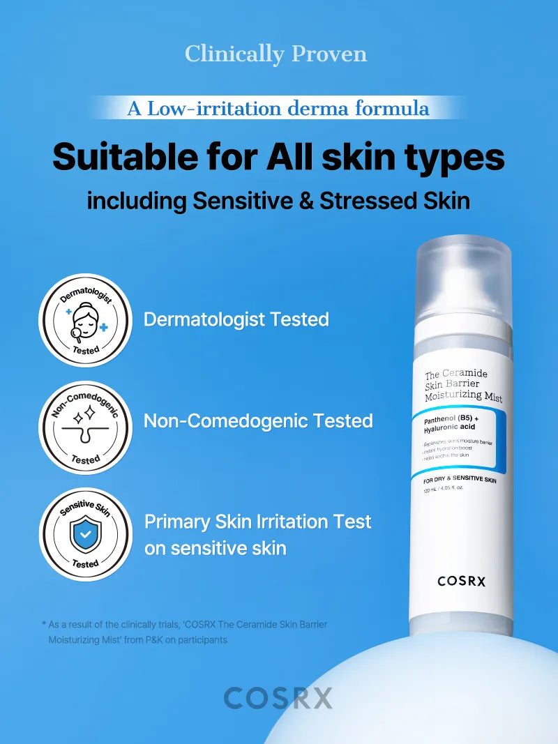 COSRX The Ceramide Skin Barrier Moisturizing Mist 120ml