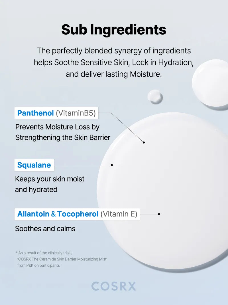 COSRX The Ceramide Skin Barrier Moisturizing Mist 120ml
