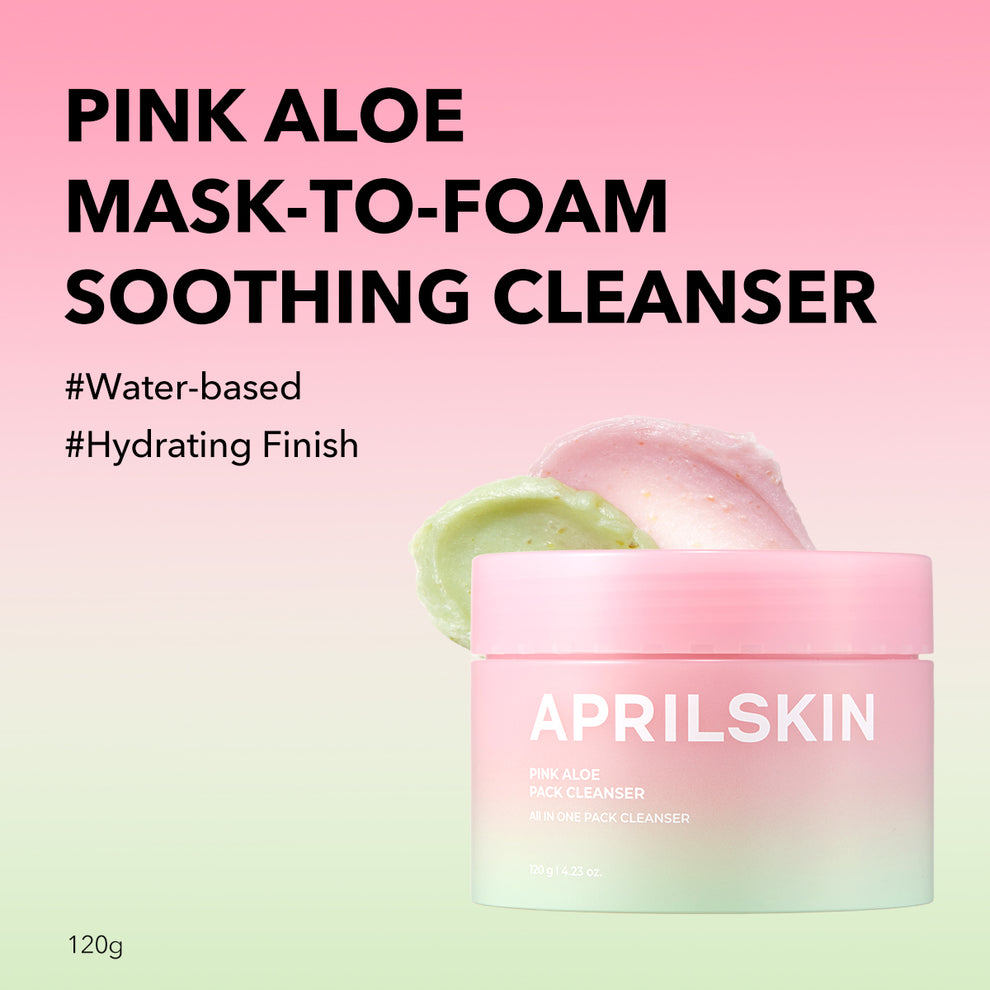 APRILSKIN Pink Aloe Pack Cleanser - 120g