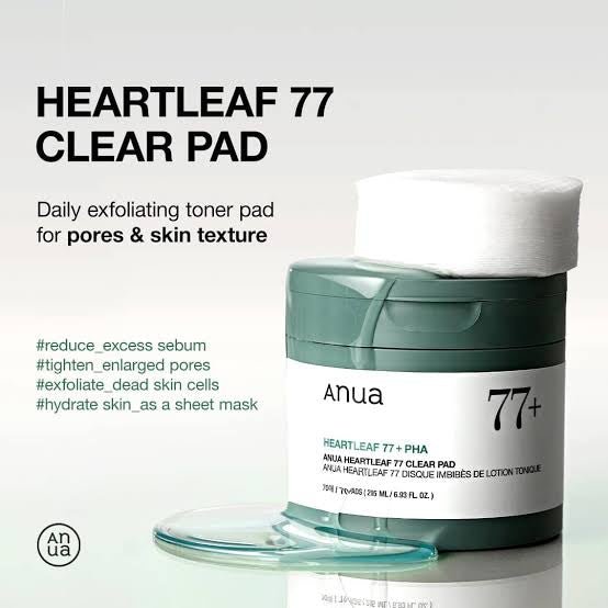 ANUA Heartleaf 77 Toner Pad - 70 Sheets