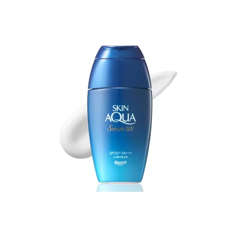 Rohto Mentholatum Skin Aqua Hyaluronic Serum UV Sunscreen Gel SPF 50+ PA++++ 70g